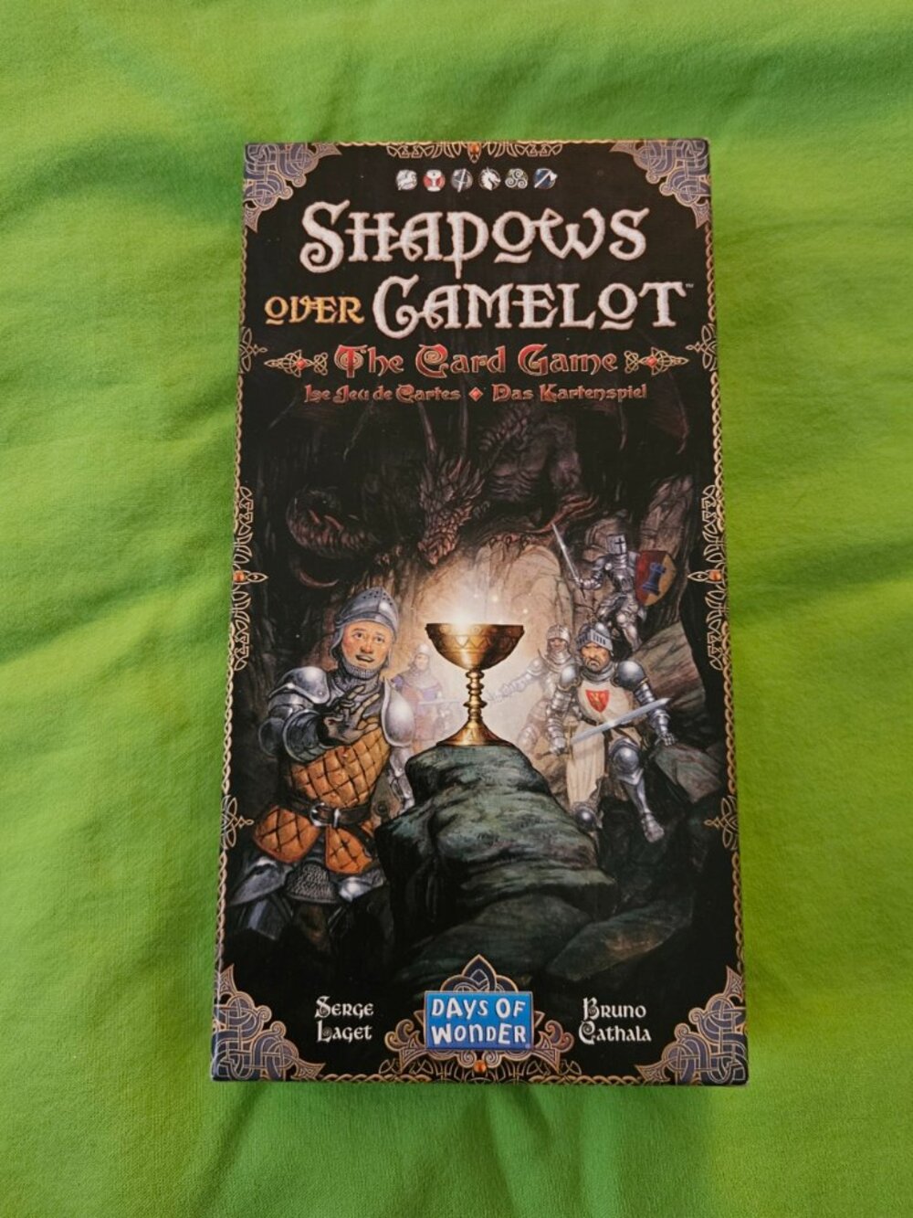 Shadows Over Camelot Card Game - Days Of Wonder - 100% Complete